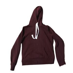 Timing Maroon hoodie Size Small